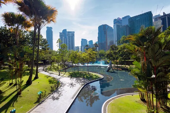 KLCC Park, A Green Oasis in the Heart of Kuala Lumpur